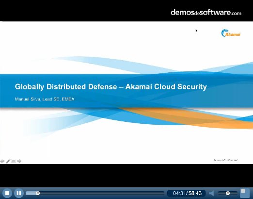 Introducción a los servicios de seguridad Internet de Akamai. Webinar de 1 hora.